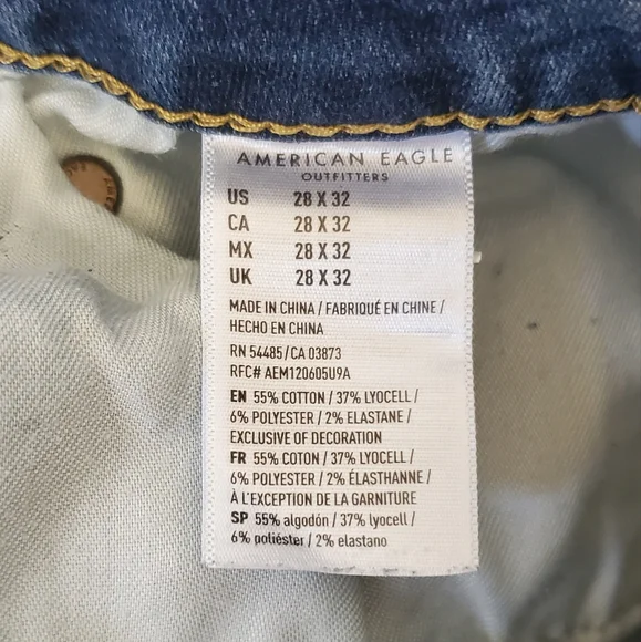 AMERICAN EAGLE OUTFITTERS MEN'S JEANS - Picture 9 of 13